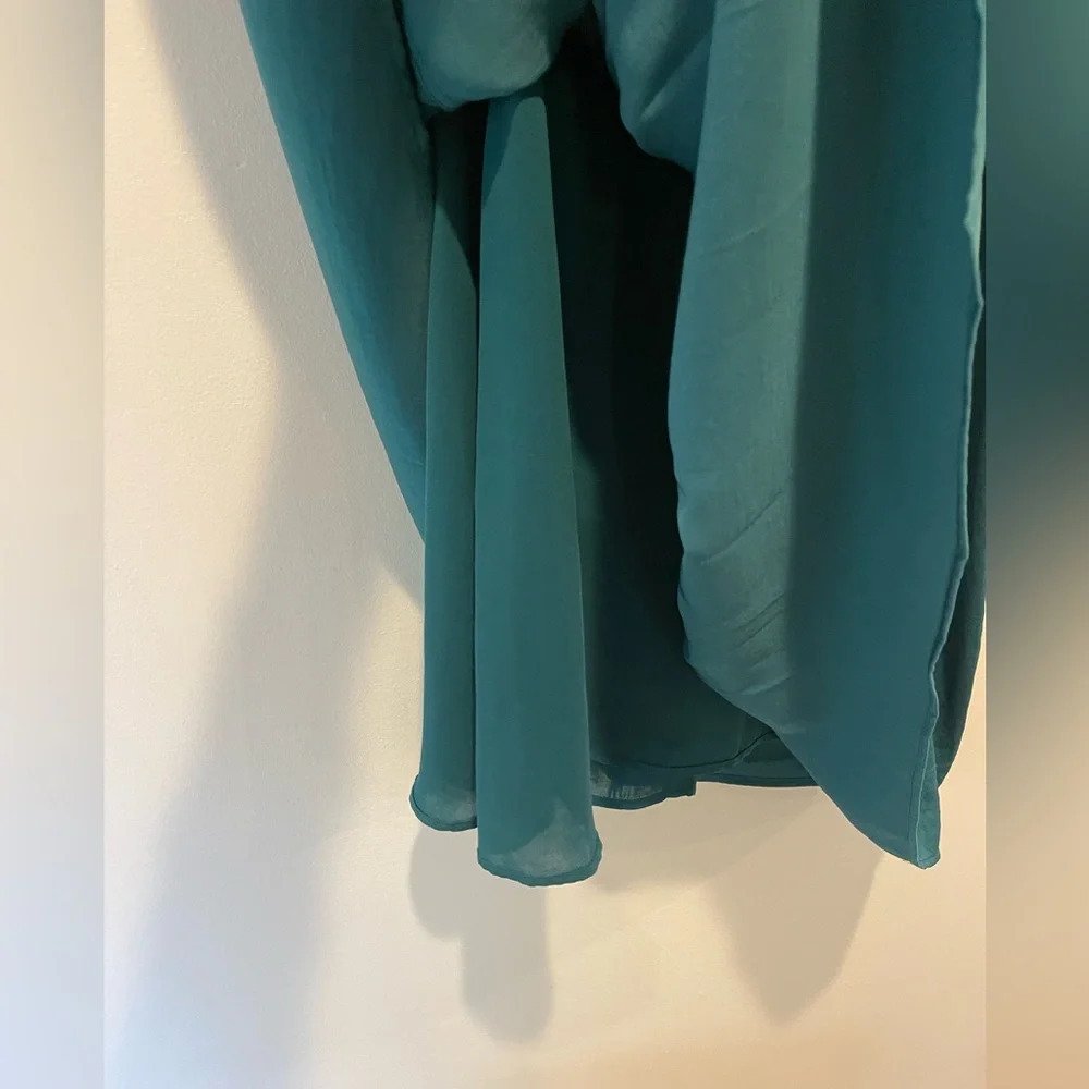 Rebecca Taylor Blue Teal Dress size 6 EUC - Picture 7 of 9